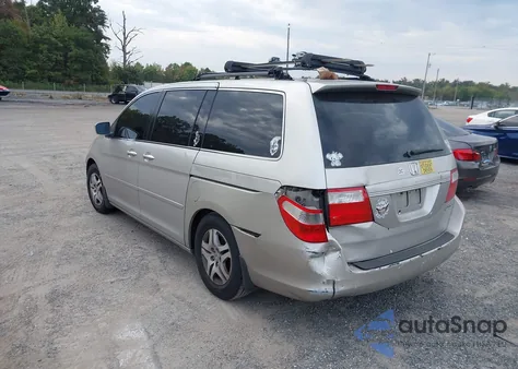 2005 Honda Odyssey Ex-L из США, поврежденный, VIN 5FNRL38795B083972